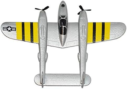 Rc Plane Remote Control Airplane Rtf 2.4Ghz 2Ch Radio Control P38 Lighting Aircraft For Beginner