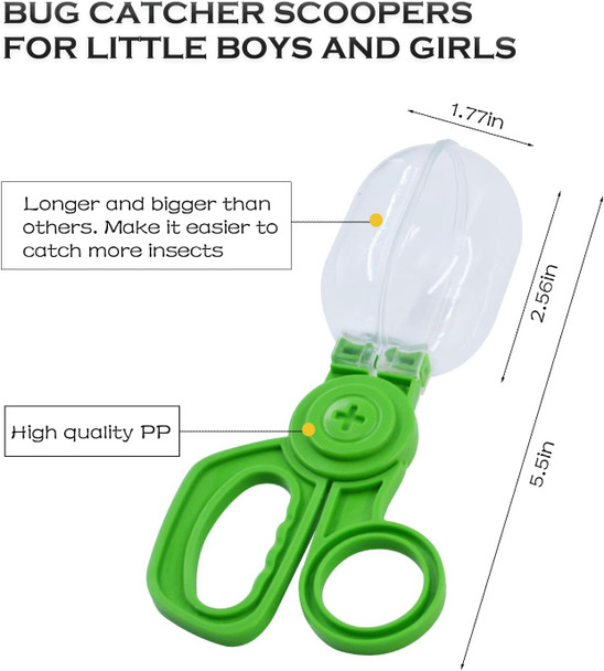 Bug Catcher Vacuum For Kids 5Pcs Exploration Toys s For Boys Girls Age 3 And Up Bug Vacuum Wand Bug Collection Box For Birthday Christmas