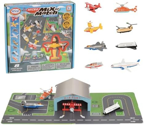 Popular Playthings Mix Or Match Vehicles Magnetic Snap Toy Play Set Micro Aircraft With Airplane Helicopter And More Playmat Included Popular Playthings Mix Or Match Vehicles Magnetic Snap Toy Play Set Micro Aircraft With Airplane Helicopter And More Playmat Included