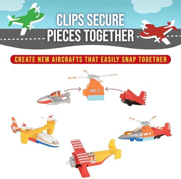 Popular Playthings Mix Or Match Vehicles Magnetic Snap Toy Play Set Micro Aircraft With Airplane Helicopter And More Playmat Included Popular Playthings Mix Or Match Vehicles Magnetic Snap Toy Play Set Micro Aircraft With Airplane Helicopter And More Playmat Included
