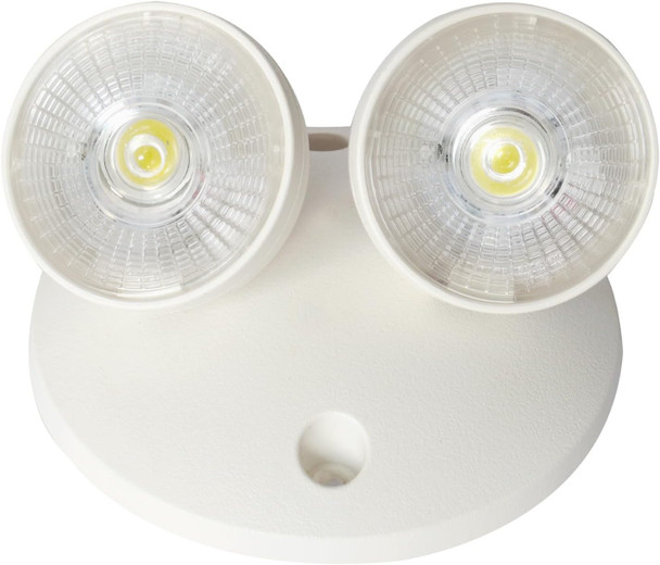 Rp Lighting 5-Inch Led Remote Head Emergency Light With Wide Lens White Rp Lighting 5-Inch Led Remote Head Emergency Light With Wide Lens White