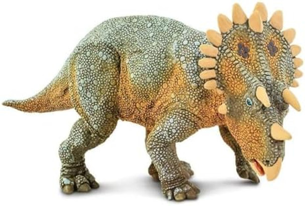 Safari Ltd. Regaliceratops Figurine - Detailed 6.75" Prehistoric Figure - Educational Dinosaur Toy For Boys Girls And Kids Ages 3+