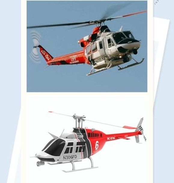 Sowofa Helicopter Remote Control Multipurpose Helicopter 6-Axis Gyroscope High Suspension Barometer High Flow Optical Positioning (Dual Battery Remote) Red Version Suitable For Adults 14+