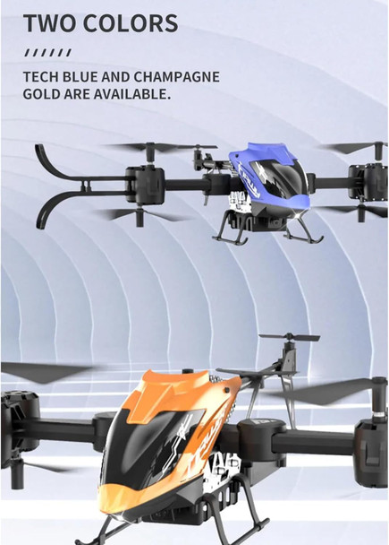Rc Helicopter 2.4G Remote Control Helicopter High/Low Gear ShiftingAltitude Hold One Key Take Off/Landing Rc Plane Toy s With Led Light For Kids Adults