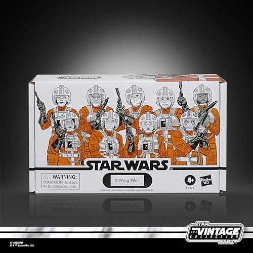 Star Wars The Vintage Collection X-Wing Pilot 4-Pack Ahsoka 3.75 Inch Collectible Action Figures