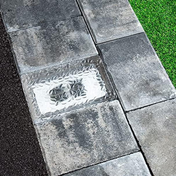 6X9 Cool White Solar Powered Paver Light Driveways Walkways Patios Diy Easy Install No Wiring Up To 7000 Lbs Of Vehicular Traffic 6X9 Cool White Solar Powered Paver Light Driveways Walkways Patios Diy Easy Install No Wiring Up To 7000 Lbs Of Vehicular Traffic