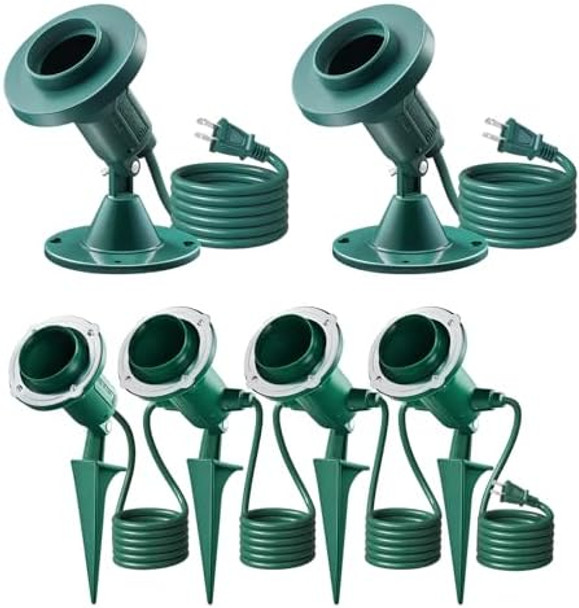 Suraielec Outdoor Flood Light Holder And 4-In-1 Outdoor Light Socket Suraielec Outdoor Flood Light Holder And 4-In-1 Outdoor Light Socket