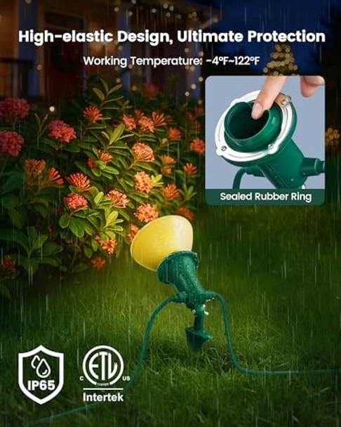 Suraielec Outdoor Flood Light Holder And 4-In-1 Outdoor Light Socket Suraielec Outdoor Flood Light Holder And 4-In-1 Outdoor Light Socket