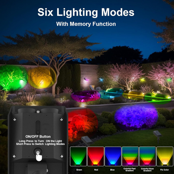 T-Sun Solar Spotlights For Flag Outdoor Led Landscape Lights With Sunset Projection 2 Modes Waterproof Solar Lights For Trees Garden Yard Patio Wall (White 2 Pack) T-Sun Solar Spotlights For Flag Outdoor Led Landscape Lights With Sunset Projection 2 Modes Waterproof Solar Lights For Trees Garden Yard Patio Wall (White 2 Pack)