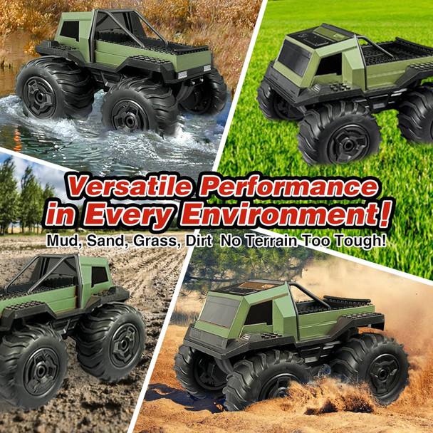 Rc Cybertruck Toy All-Terrain Capability Remote Control Truck For Kids&Adults Off-Road Car For Kids Ages 7 8 9 10+ Boys Gloden