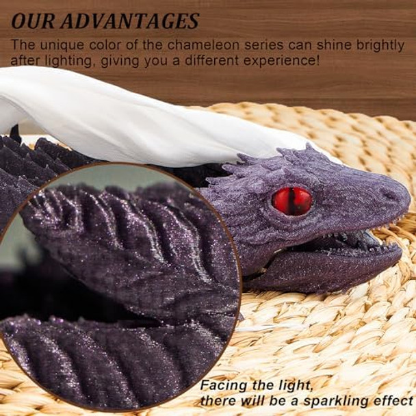 3D Printed Feathered Wyvern Dragon-13.5 Inch3D Printed Dragon Animals Pack3D Printed Flying Dragon,Articulated DragonFidget DragonDesktop OrnamentDesktop Pet Toys3D Printed Stuff(Silk Red Gold) 3D Printed Feathered Wyvern Dragon-13.5 Inch3D Printed Dragon Animals Pack3D Printed Flying Dragon,Articulated DragonFidget DragonDesktop OrnamentDesktop Pet Toys3D Printed Stuff(Silk Red Gold)