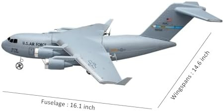 Rc Plane2 Channels Remote Control Airplane RtfRc Airplane C-17Remote Control Plane For Kids Adults Beginner