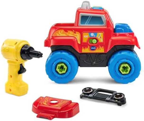 Vtech Drill And Learn Motorized Monster Truck With Repair Tools Vtech Drill And Learn Motorized Monster Truck With Repair Tools
