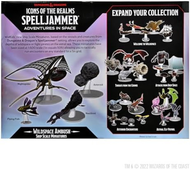 D&D Icons Of The Realms: Ship Scale - Wildspace Ambush D&D Icons Of The Realms: Ship Scale - Wildspace Ambush