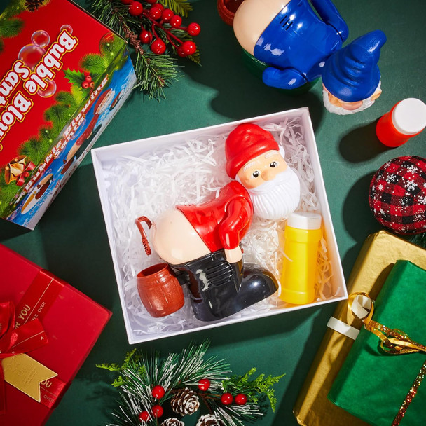 2 Pcs Christmas Automatic Gnomes Bubble Blowing Machine Santa Claus Bubble Machine Funny Claus Fart Toy Xmas For Indoor And Outdoor Activity 2 Pcs Christmas Automatic Gnomes Bubble Blowing Machine Santa Claus Bubble Machine Funny Claus Fart Toy Xmas For Indoor And Outdoor Activity