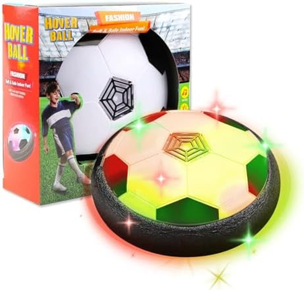 Lndoor Hovering Soccer Toy With Led Lights Ideal Toy And For Boys And Girls Aged 4 5 6 7 8 9 10 11 And 12.