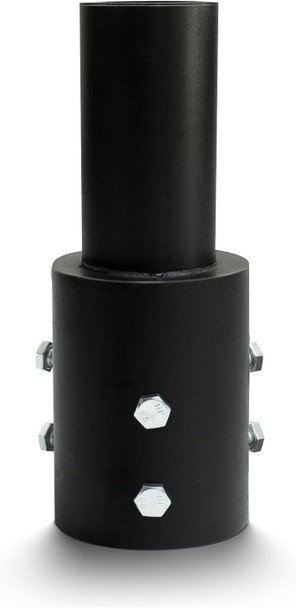 4-Inch Heavy-Duty Circular Light Pole Tenon Adapter Suitable For Circular Lamp Post 2 3/8 Circular Lamp Post Installation Bracket Parking Lot Lights Street Lights 4-Inch Heavy-Duty Circular Light Pole Tenon Adapter Suitable For Circular Lamp Post 2 3/8 Circular Lamp Post Installation Bracket Parking Lot Lights Street Lights