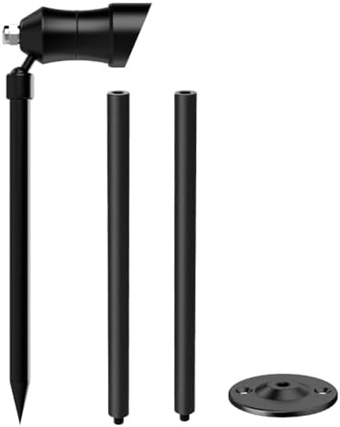 Yashida Outdoor Landscape Led Lighting Dc12-24V 3W Ip67 360 Degree Universal Rotary Led Spike Light Kit Waterproof Led Spotlight With Spike Pole For Lawn Decorative Lamp Warm White 2700K Yashida Outdoor Landscape Led Lighting Dc12-24V 3W Ip67 360 Degree Universal Rotary Led Spike Light Kit Waterproof Led Spotlight With Spike Pole For Lawn Decorative Lamp Warm White 2700K