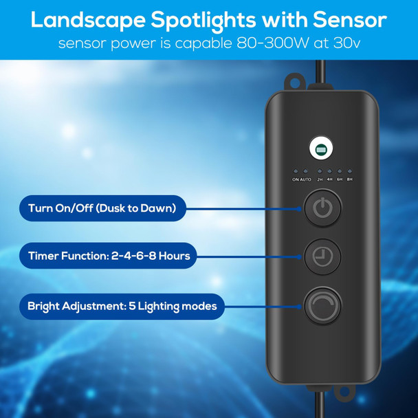 Zyan Low Voltage Landscape Lights Led Landscape Lighting With Sensor Ip65 Waterproof Outdoor Spotlights For Yard Garden Auto On/Off Plant Tree Spoltights Dimmable With Timer (10 Pack) Zyan Low Voltage Landscape Lights Led Landscape Lighting With Sensor Ip65 Waterproof Outdoor Spotlights For Yard Garden Auto On/Off Plant Tree Spoltights Dimmable With Timer (10 Pack)