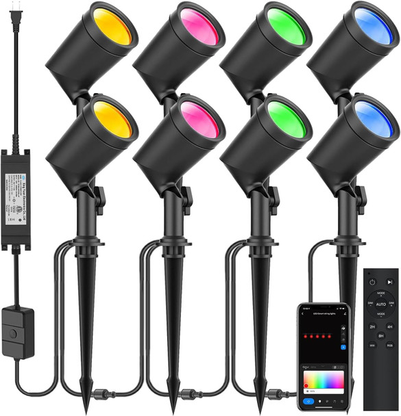 Zyan 2 Packs 6.5Ft Smart Landscape Spotlights Extension Cable Not Suitable For Zyan Solar Spotlights And Warm White Spotlights (13Ft) Zyan 2 Packs 6.5Ft Smart Landscape Spotlights Extension Cable Not Suitable For Zyan Solar Spotlights And Warm White Spotlights (13Ft)