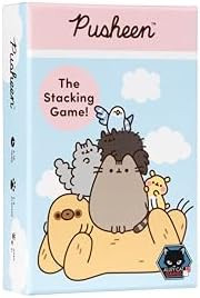 Alley Cat Games Pusheen The Stacking Board Game - Adorable Cat-Themed Dexterity Challenge - 2 To 6 Players Ages 6+ 15 Minutes - Stack Balance And Play With Pusheen And Friends