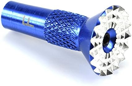 Apex Rc Products Blue Aluminum Futaba/Spektrum Dx6 Dx6I Dx7S Dx8 Dx9 / Taranis X9Drc Transmitter Gimbal Stick Ends #1710
