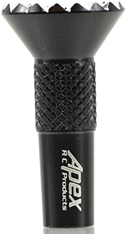 Apex Rc Products Black Aluminum Futaba/Spektrum Dx6 Dx6I Dx7S Dx8 Dx9 / Taranis X9Drc Transmitter Gimbal Stick Ends #1712