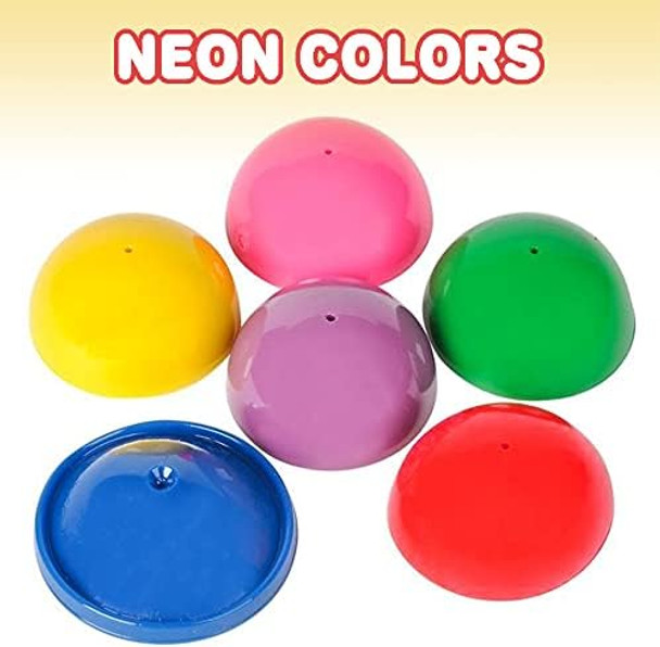 Artcreativity 2 Inch Rubber Pop Up Popper Toys - Pack Of 12 - Assorted Colors - Ideal Impulse Item - Dropper Popper Toy - Great Small Game Prizes, Party Favor And Idea For Boys And Girls Ages 3+