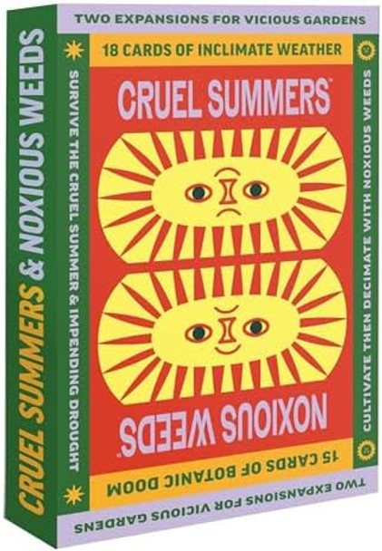 Atlas Games Cruel Summers & Noxious Weeds, Vicious Gardens Board Game Expansion