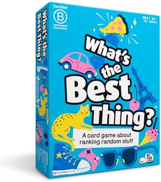 Big Potato What'S The Best Thing Hilarious Ranking Board Game For Teens And Adults, Perfect For Birthday Parties And Game Nights