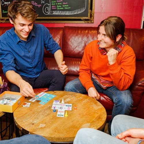 Blue Orange Link City Board Game - Family Or Adult Cooperative Party City Building Game For 2 To 6 Players By Blue Orange Games. Recommended For Ages 8 & Up.