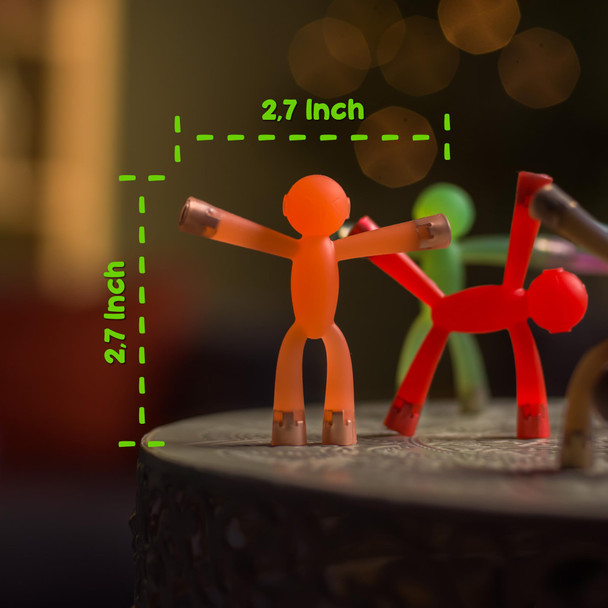 Boxgear Magnet Men – 10-Piece Magnetic Travel Toys: Magnetic Kids Toys, Road Trip Toys For 1-3 Easter Basket Stuffers For Kids