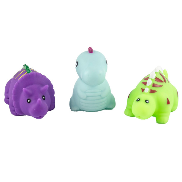 Buddy & Barney Buddy & Barney: Bath Time Unicorns - 3 Piece Toy Set - 2 Water Squirters & 1 Flashing Led Light-Up Unicorn, Water & Tub, Baby-Toddler-Kids Ages 10Mo+