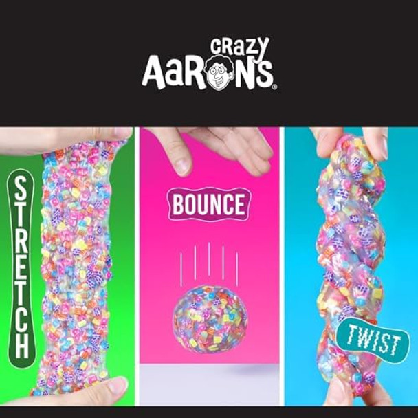 Crazy Aaron'S Thinking Putty - Arcade Adventure - Multi-Color Sensory Putty For Kids And Adults In A 4" Tin - Creative And Endless Fun, Stress Relief Therapy Toys, Never Dries Out - Made In Usa Crazy Aaron'S Thinking Putty - Arcade Adventure - Multi-Color Sensory Putty For Kids And Adults In A 4" Tin - Creative And Endless Fun, Stress Relief Therapy Toys, Never Dries Out - Made In Usa