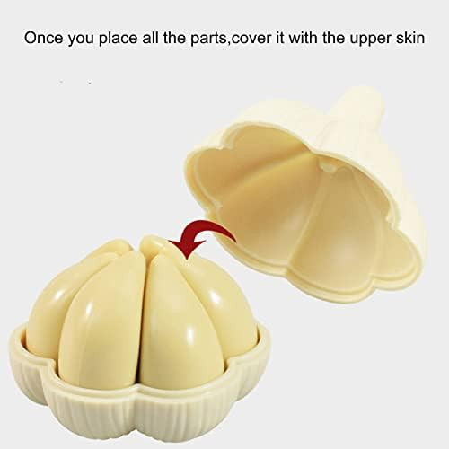Deosdum 3D Garlic Puzzles For Kids, Pvc Space Sense Exercise 3D Garlic Puzzle Toy For Kids Children Birthday s
