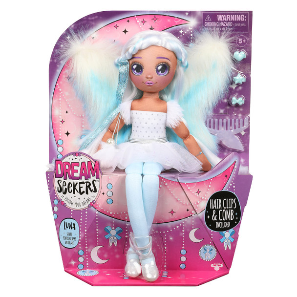 Dxq Dream Seekers Doll Single Pack – 1Pc Toy Magical Fairy Fashion Doll Luna