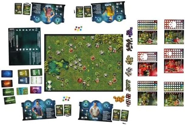 Funforge Far Cry Cooperative Combat Strategy Board Game - Escape From Rook Islands With Solo & Multiplayer Scenarios, Ages 14+, 1-4 Players