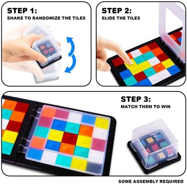 Gamie Magic Block Puzzle Game - High-Intensity 2 Player Family Game Night - A Magic Block Fun Of Fast Thinking - Brain Teaser For Adults And Kids 3 And Up Gamie Magic Block Puzzle Game - High-Intensity 2 Player Family Game Night - A Magic Block Fun Of Fast Thinking - Brain Teaser For Adults And Kids 3 And Up