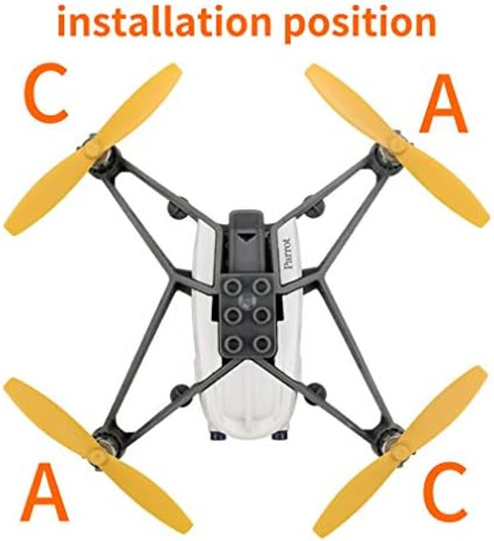 Hanatora 5 Colors Propellers Props Combo For Parrot Minidrone Mambo Fpv/Fly/Mission,Swing,Rolling Spider,Airborne Cargo/Night,Hydrofoil Drone,5 Set(Colors: Blue/Red/White/Black/Yellow) Hanatora 5 Colors Propellers Props Combo For Parrot Minidrone Mambo Fpv/Fly/Mission,Swing,Rolling Spider,Airborne Cargo/Night,Hydrofoil Drone,5 Set(Colors: Blue/Red/White/Black/Yellow)