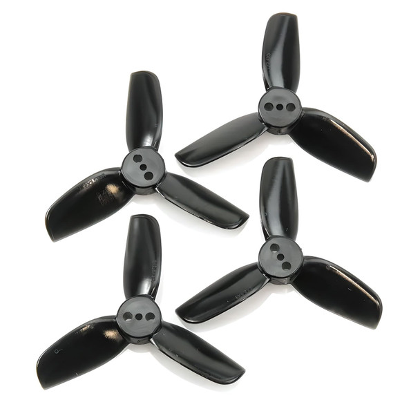 Hqprop 8Pcs Hqprop T2X2.5X3 2" 3-Blade T-Mount Propeller Set (4X Cw / 4X Ccw) (Purple)