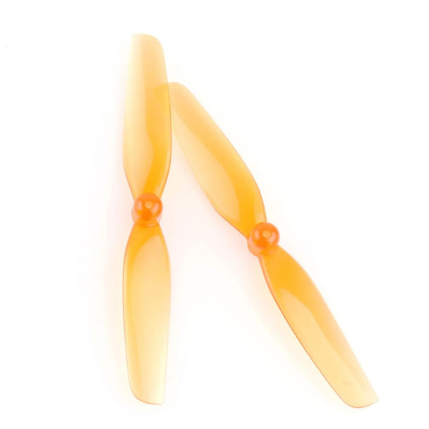 Hqprop 20Pcs Hqprop 65Mm Propeller Set 1.5Mm Shaft (10X Cw / 10X Ccw) (Transparent Blue)