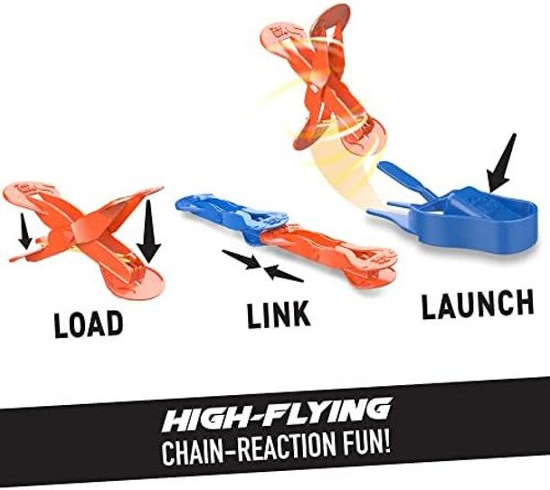 John Adams Ziplinx - Triple Tower Blast Set: High-Flying Chain-Reaction Fun Jumping Domino Action Domino And Tile Games Ages 6+ John Adams Ziplinx - Triple Tower Blast Set: High-Flying Chain-Reaction Fun Jumping Domino Action Domino And Tile Games Ages 6+