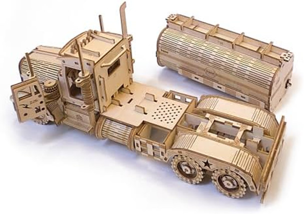 Kwasvlya Truck Model,3D Wooden Puzzles For Adults And Teens, Challenging 3D Puzzle Car,307Pcs, Brainteasers And Wooden Models For Christmas/Birthday(Fuel Truck Model) Kwasvlya Truck Model,3D Wooden Puzzles For Adults And Teens, Challenging 3D Puzzle Car,307Pcs, Brainteasers And Wooden Models For Christmas/Birthday(Fuel Truck Model)