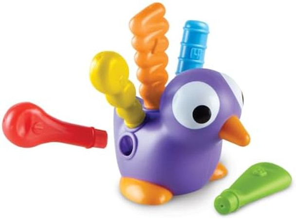 Learning Resources Pedro The Fine Motor Peacock,Toddler Learning Toys, Montessori Toys, Develops Fine Motor Skills, Toddler Toys, Ages 18+ Months,6 Pieces Learning Resources Pedro The Fine Motor Peacock,Toddler Learning Toys, Montessori Toys, Develops Fine Motor Skills, Toddler Toys, Ages 18+ Months,6 Pieces