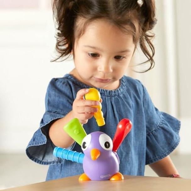 Learning Resources Pedro The Fine Motor Peacock,Toddler Learning Toys, Montessori Toys, Develops Fine Motor Skills, Toddler Toys, Ages 18+ Months,6 Pieces Learning Resources Pedro The Fine Motor Peacock,Toddler Learning Toys, Montessori Toys, Develops Fine Motor Skills, Toddler Toys, Ages 18+ Months,6 Pieces