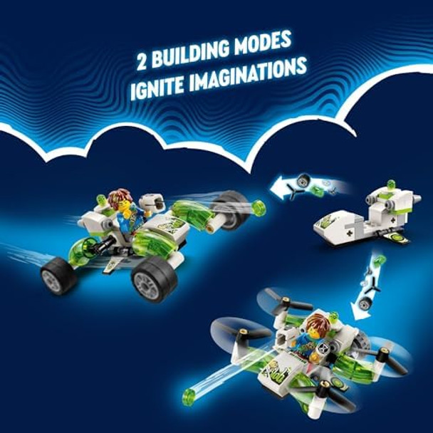 Lego Dreamzzz Mateo’S Off-Road Car Toy, Kids Can Build A Dune Buggy Toy Or Quadcopter, Includes Mateo Action Figure And Other Characters From The Tv Show, Great Toy For Kids 7 Years Old And Up, 71471