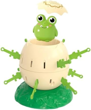 Lizixuan Mini Classic Board Game Pirate Game Frog Action Toy Jumping Game Pop-Up Frog Action Game (24 Swords)