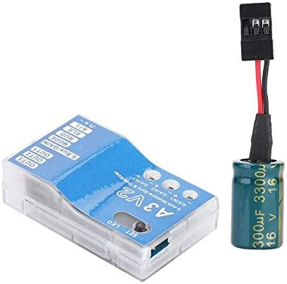 Lsaardth Flight Controller Stabilizer F50A 3-Axle Gyro A3 V2 Flight Controller Stabilizer System For Rc Fixed-Wing Airplane