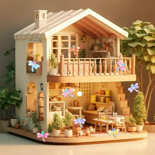 Lusofie 120 Pcs Mini Resin Dragonflies Figurine, Colorful Tiny Dragonfly Mini Dragonfly Decor, Micro Miniature Dragonflies Tiny Resin Animals For Dollhouse Fairy Garden Micro Landscaping Decoration