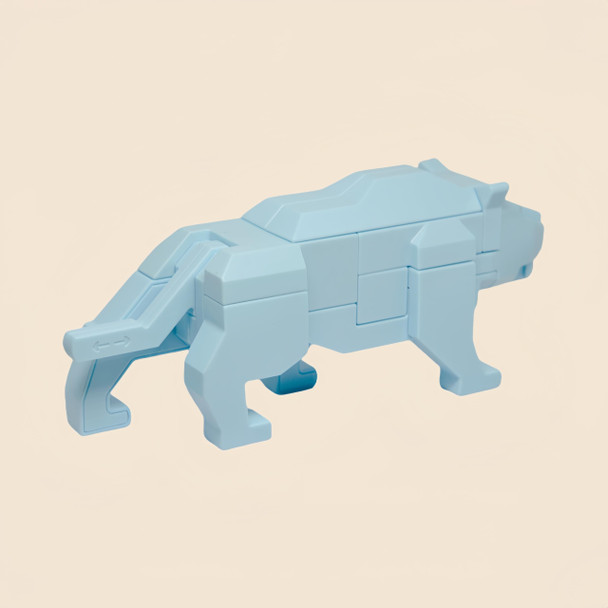 Lynette'S Toys Lynette'S Toys Lenged Of Zanghai Tranditional Chinese Luban Lock 3D Puzzle Animal - Creative Interlocking Toy,Brain Teaser For Kids Aged 6+ Toy, Brain Bolt, Montessori (Leopard)